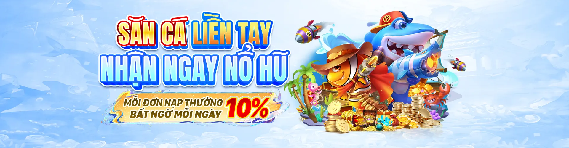 Trò Chơi Bắn Cá PK14 chính thức - Cuộc phiêu lưu dưới đại dương